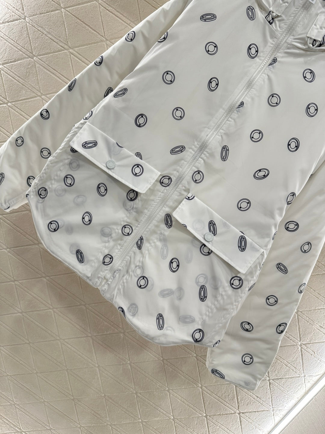 25fw Hide hood, wear cotton jacket on both sides