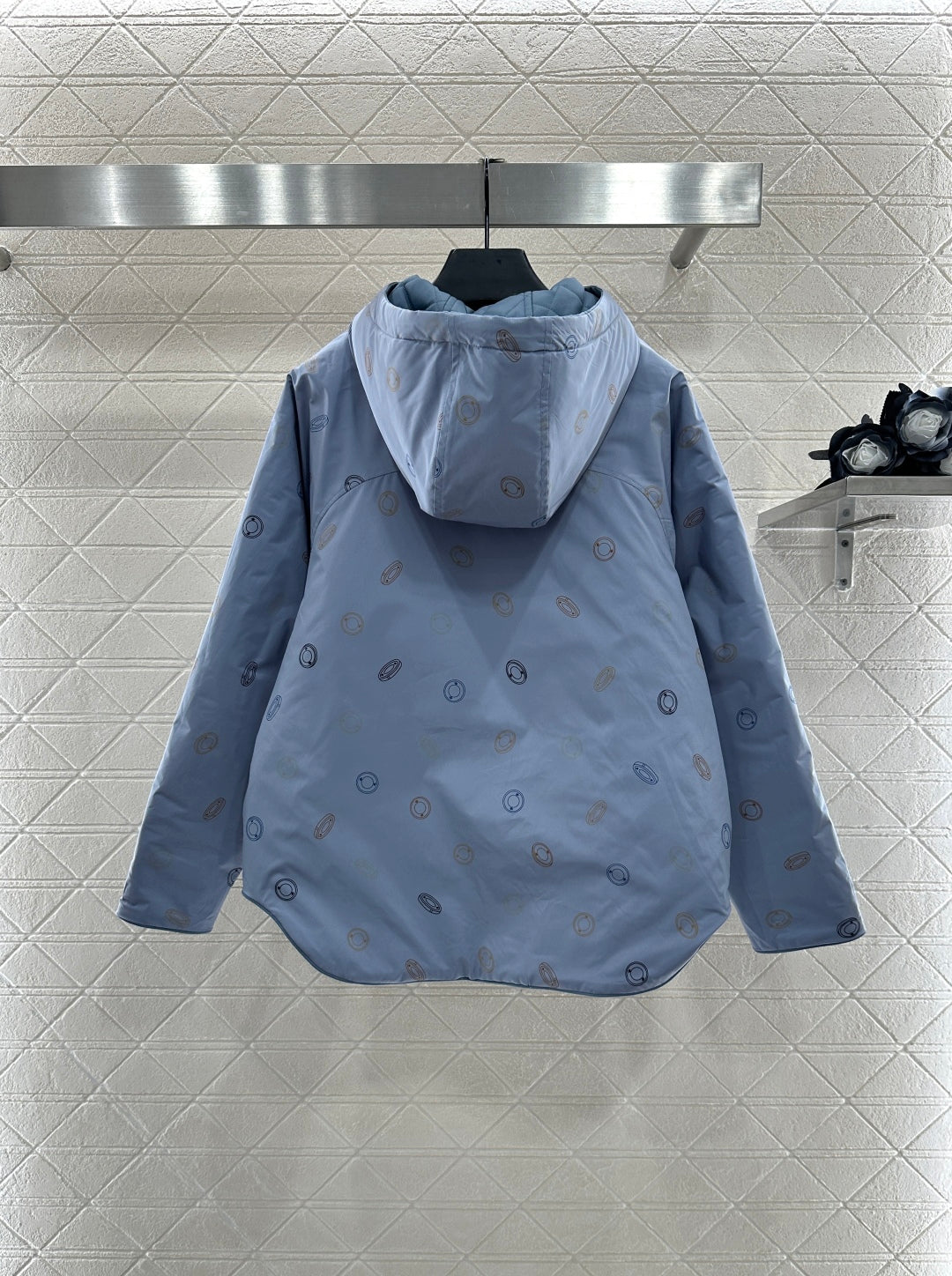 25fw Hide hood, wear cotton jacket on both sides