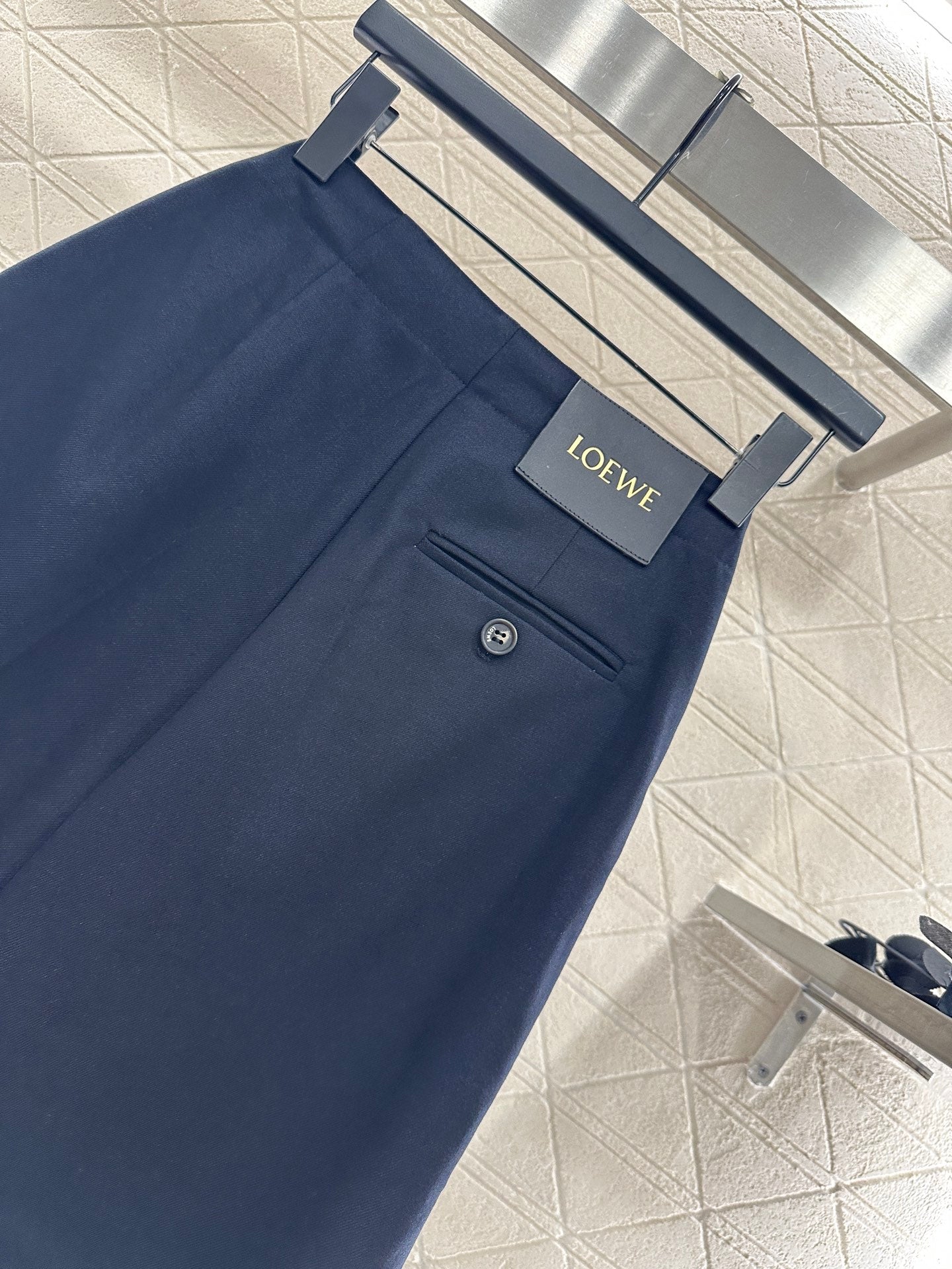 25fw Elastic pleated shorts