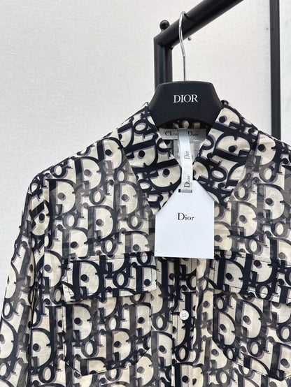 25fw Floral pattern shirt