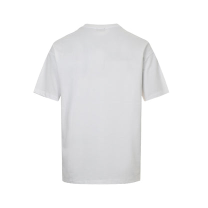25ss old flower patchwork devil eye embroidered short sleeve