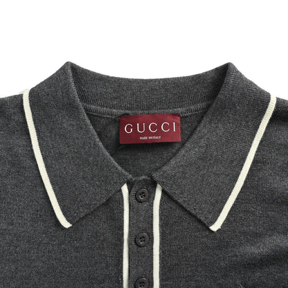 25FW Knitted Polo Sweater