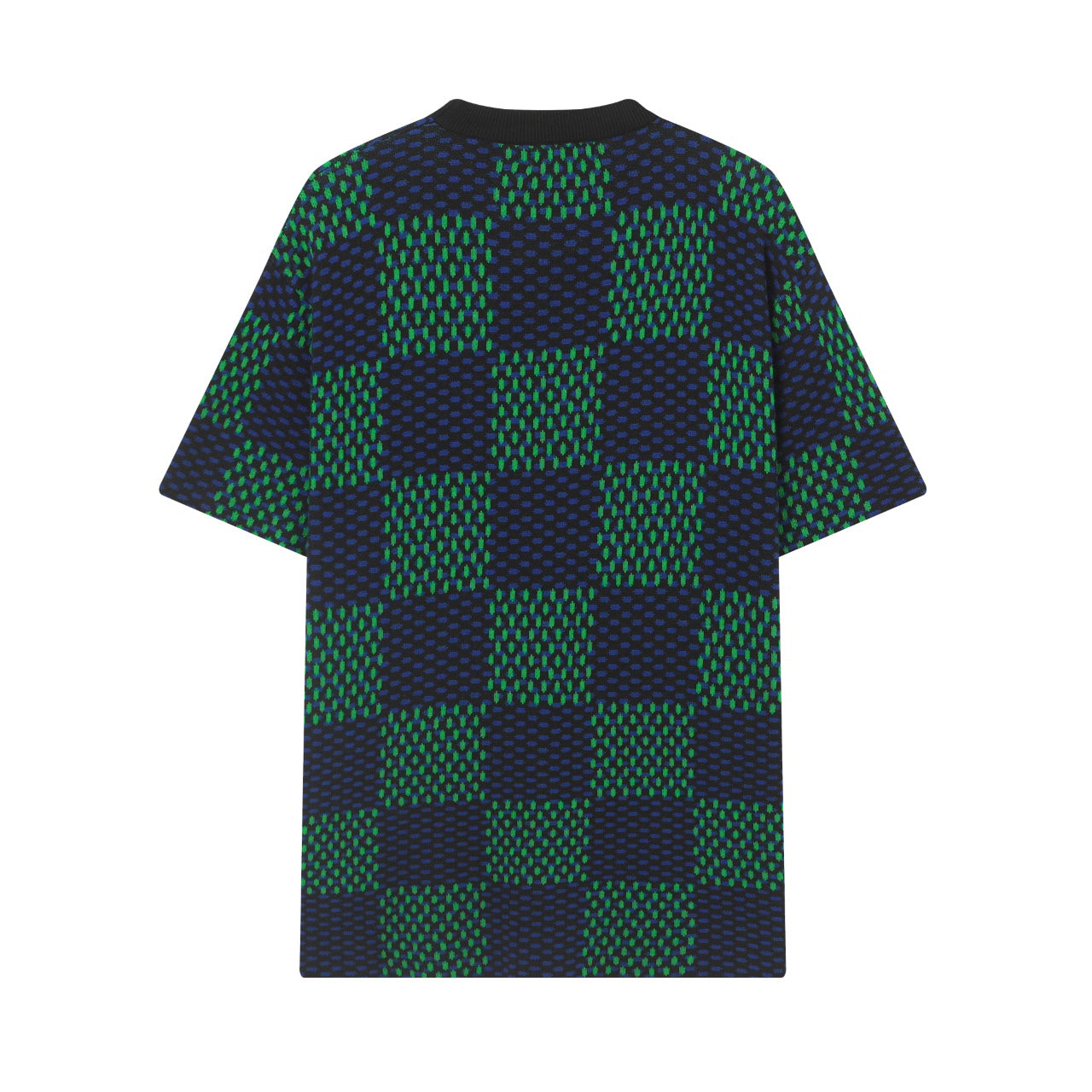 25ss New Chessboard Knitted Tee