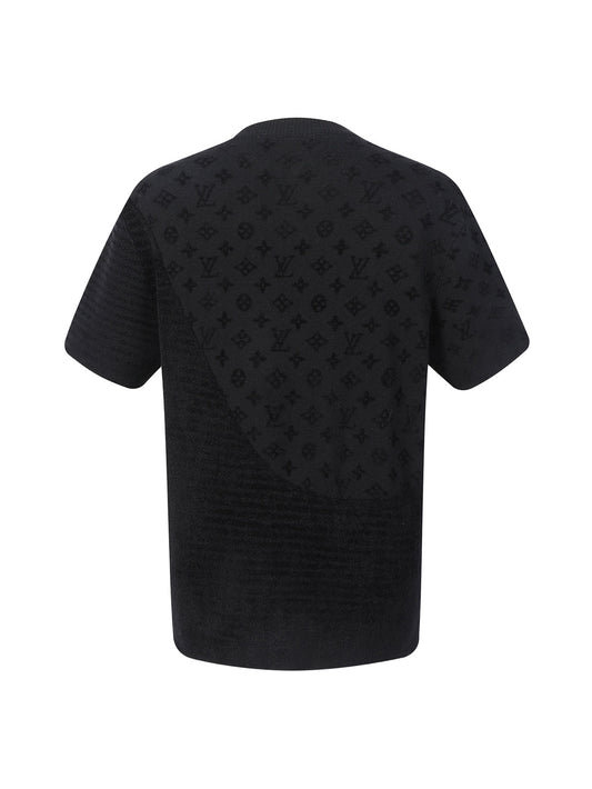 25SS Jacquard Short Sleeve Round Neck Shirt