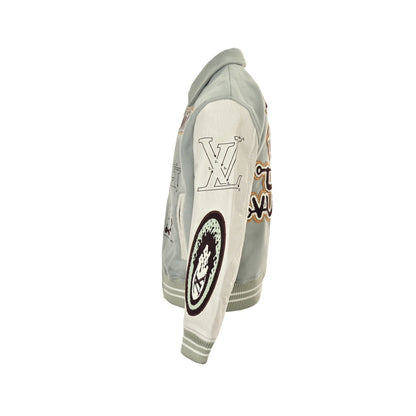 25fw Devil's Eye Embroidered Baseball Jacket