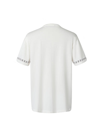 24SS Knitted Short Sleeve Round Neck Shirt