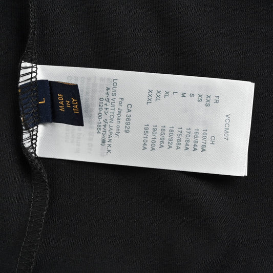 25ss adhesive tape logo 3D laminated short sleeve