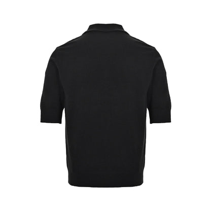 25ss FF embossed knitted polo short sleeve