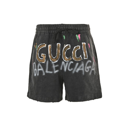 BA 25 Hand drawn graffiti letters looped shorts