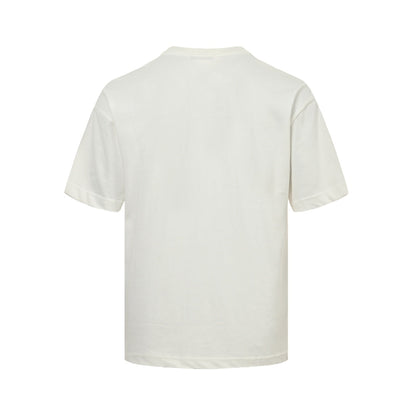 Small embroidered short sleeved shirt
