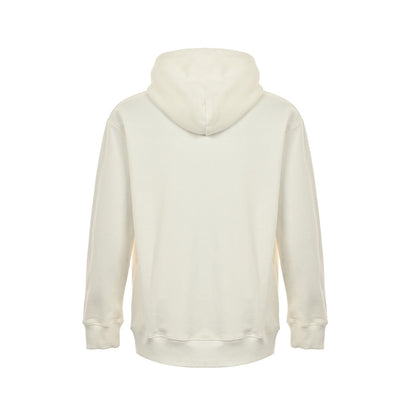 Colorblocked Square Logo Print Hooded Sweatshirt
