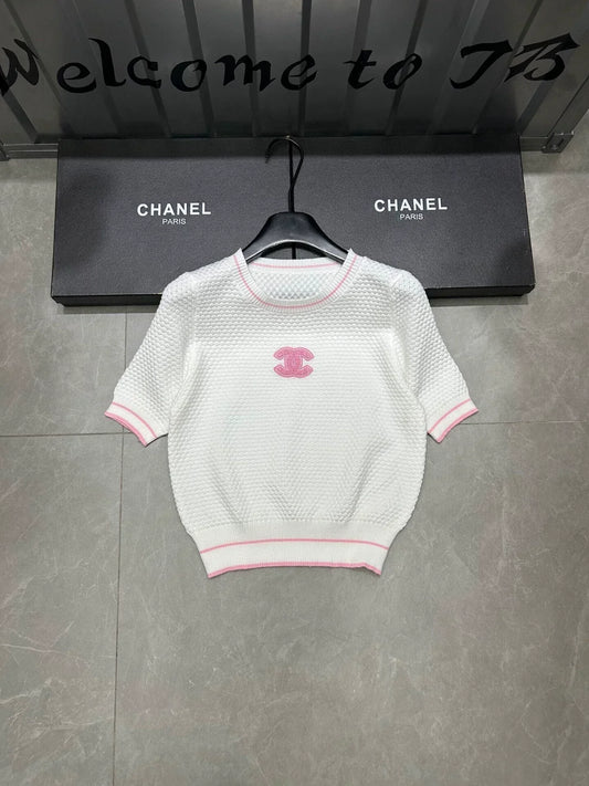 New  flocked short sleeves