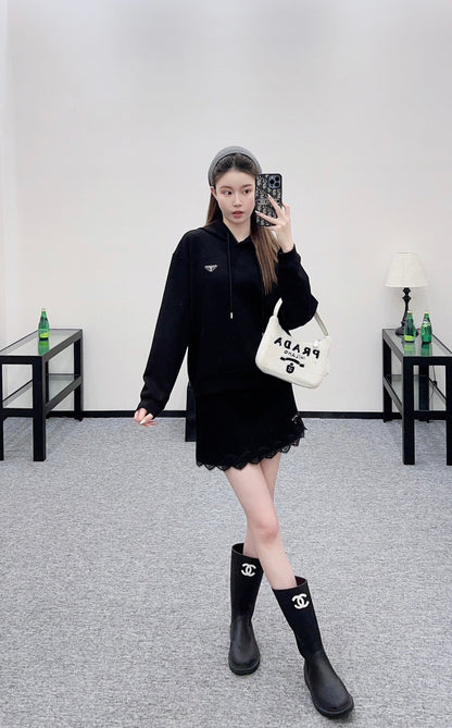 25fw Hooded sweatshirt set