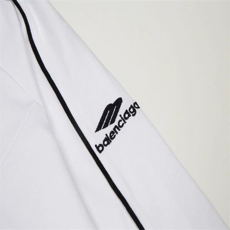 25 Long-sleeve patchwork jersey  T-shirt