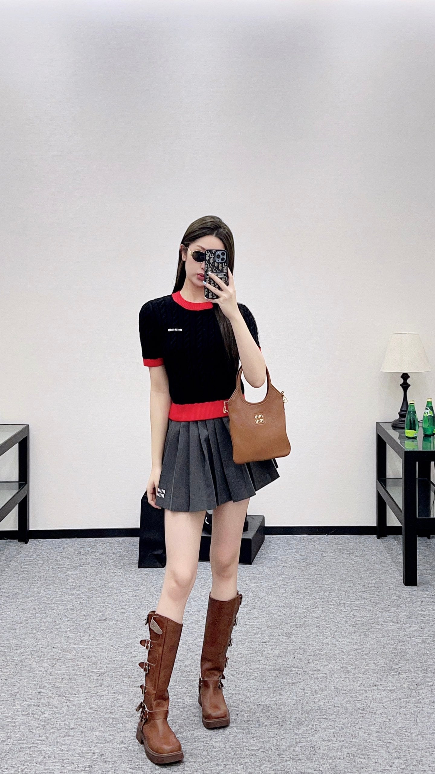 25fw Fried Dough Twists letter short sleeve