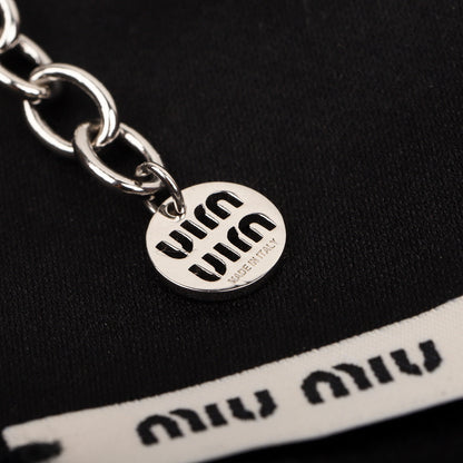 Full diamond letter necklace
