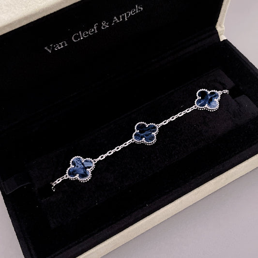 Classic Pietersite Flower Bracelet