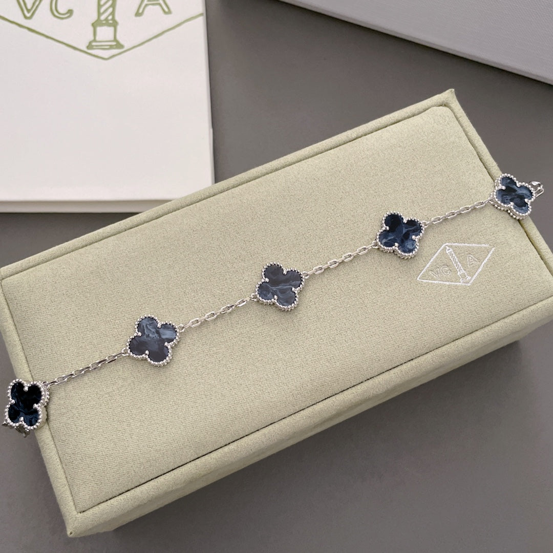 Classic Pietersite Flower Bracelet