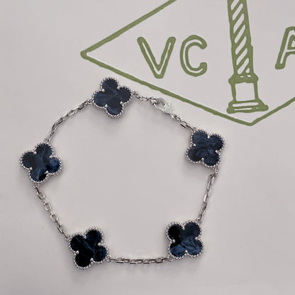 Classic Pietersite Flower Bracelet