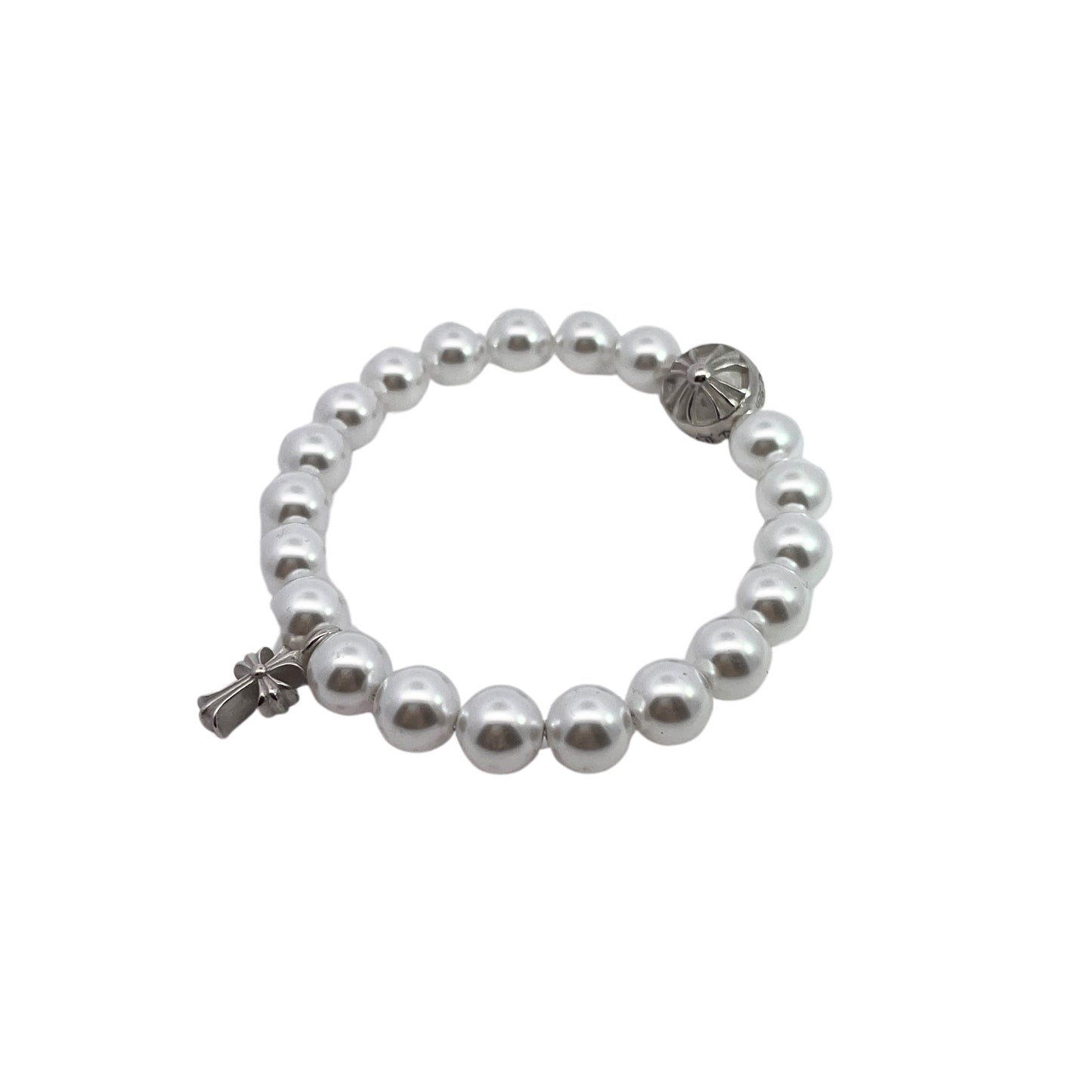 New Cross Pearl Bracelet