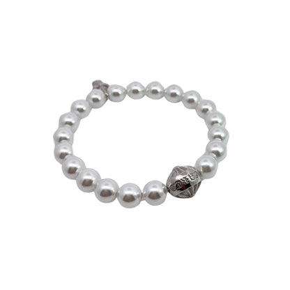 New Cross Pearl Bracelet