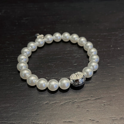 New Cross Pearl Bracelet