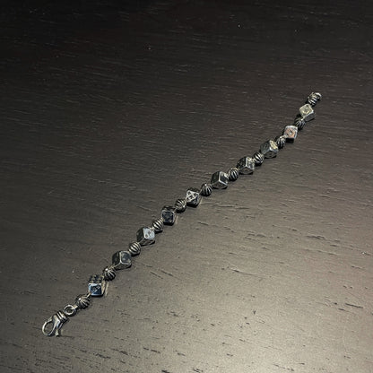 Classic Dice Cross Bracelet