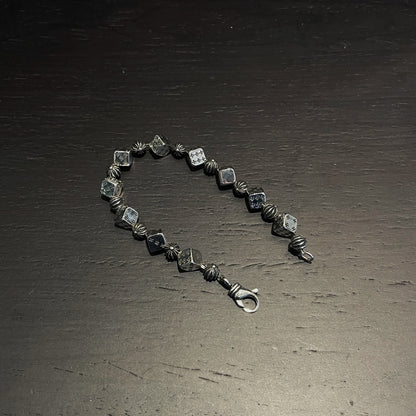 Classic Dice Cross Bracelet