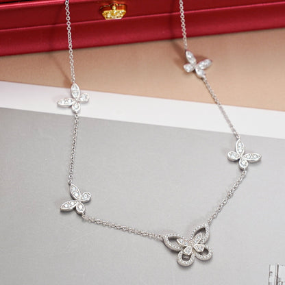 Quintet Butterfly Phantom Necklace