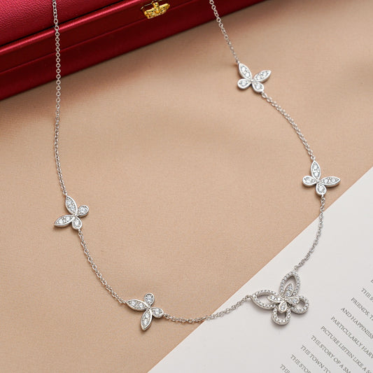 Quintet Butterfly Phantom Necklace