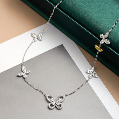 Quintet Butterfly Phantom Necklace