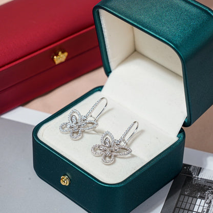 Phantom Butterfly Long Earrings