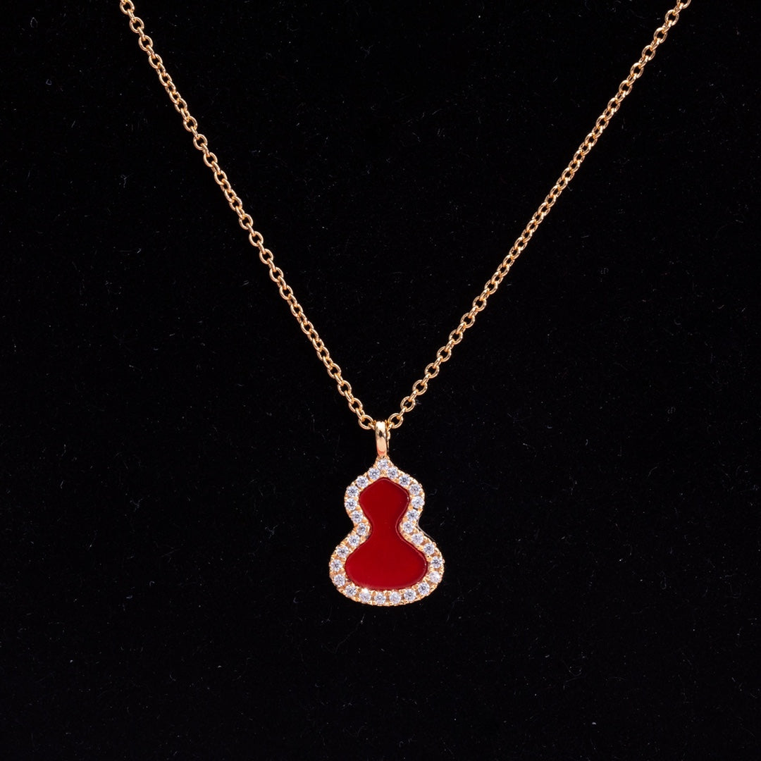 Mini Carnelian Necklace
