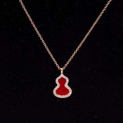 Mini Carnelian Necklace