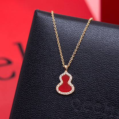 Mini Carnelian Necklace