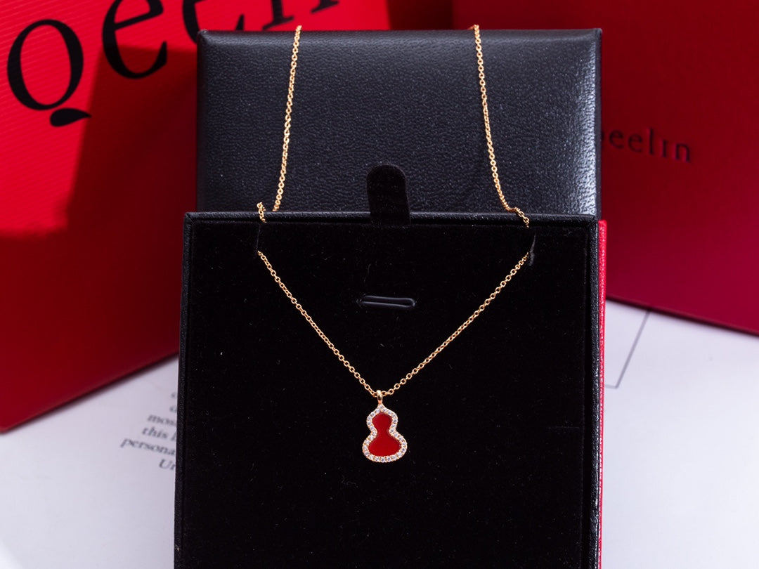 Mini Carnelian Necklace