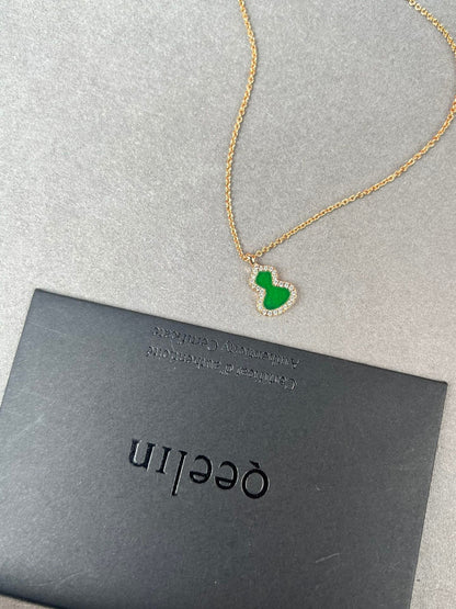 Classic Mini Jade Gourd Necklace