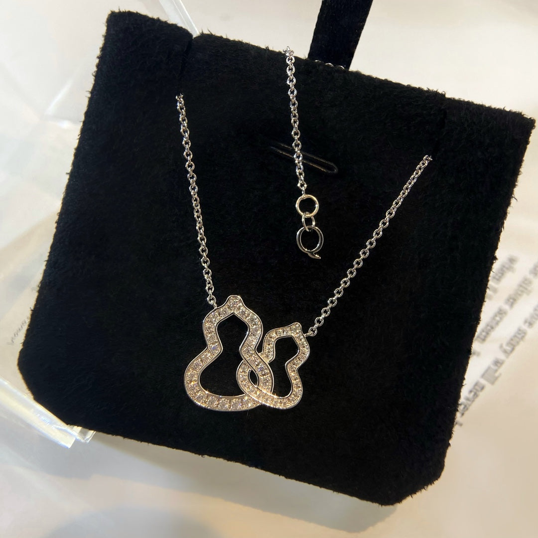 New double gourd necklace