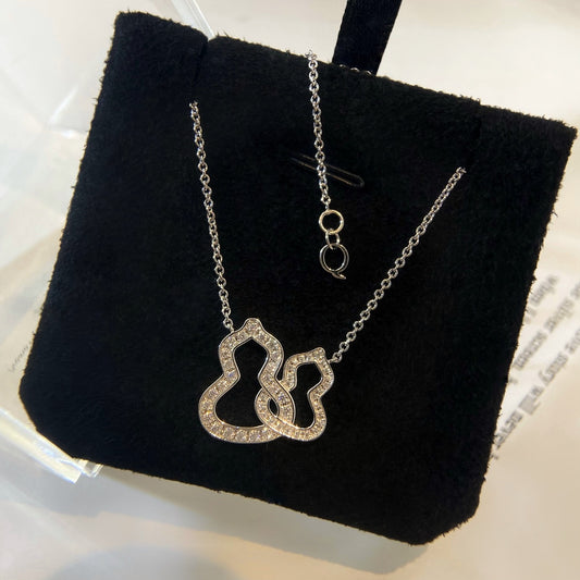 New double gourd necklace