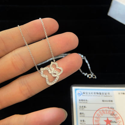 New double gourd necklace