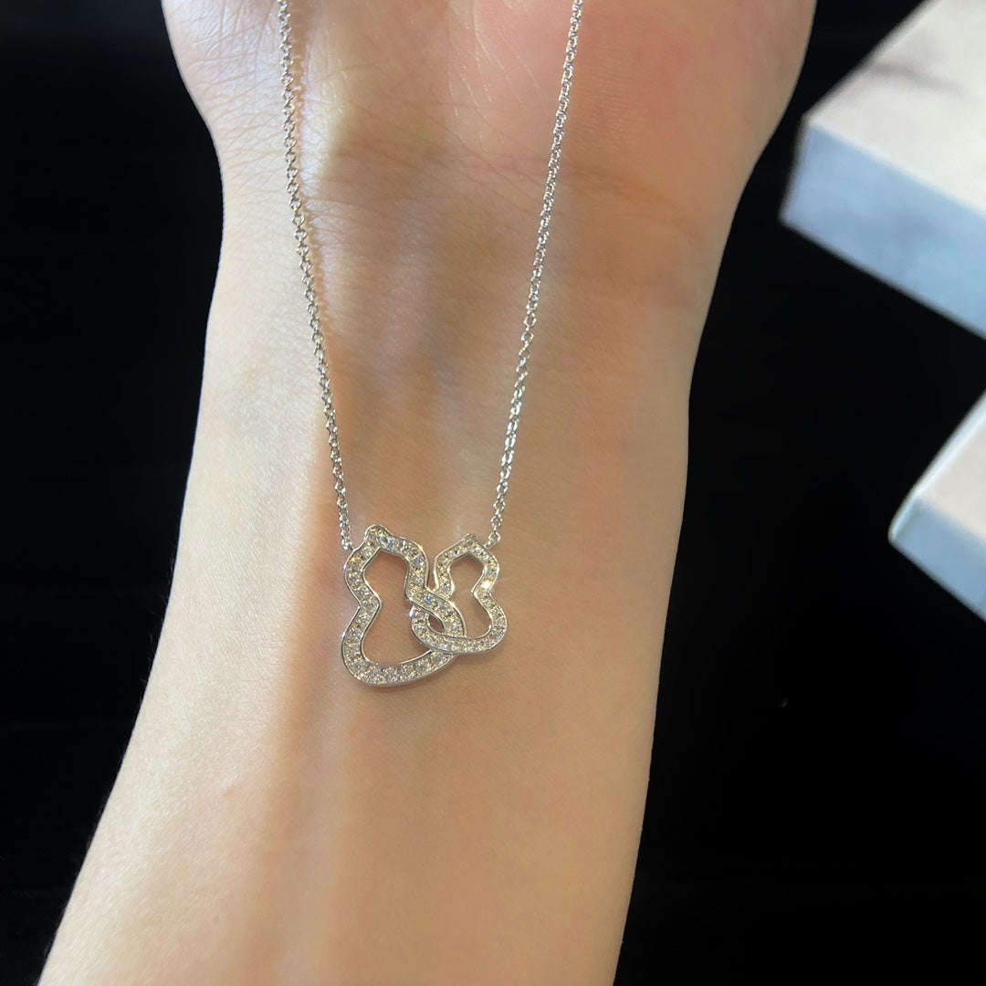 New double gourd necklace