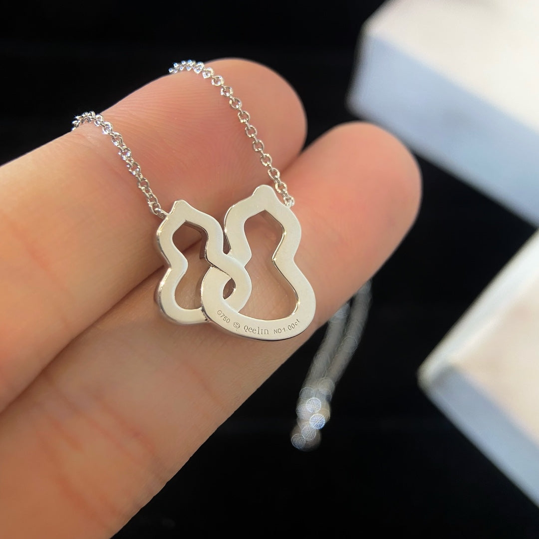 New double gourd necklace