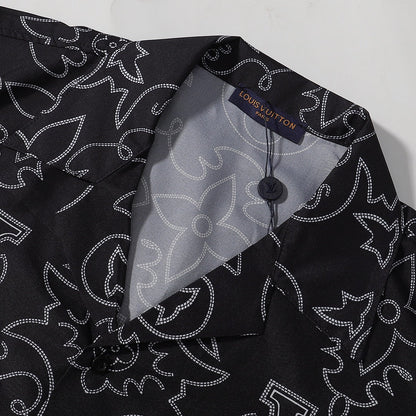 classic print suit