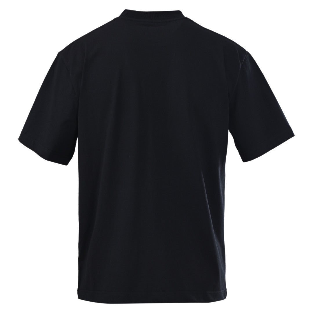 25ss Large logo pocket splash embroidery short-sleeved T-shirt