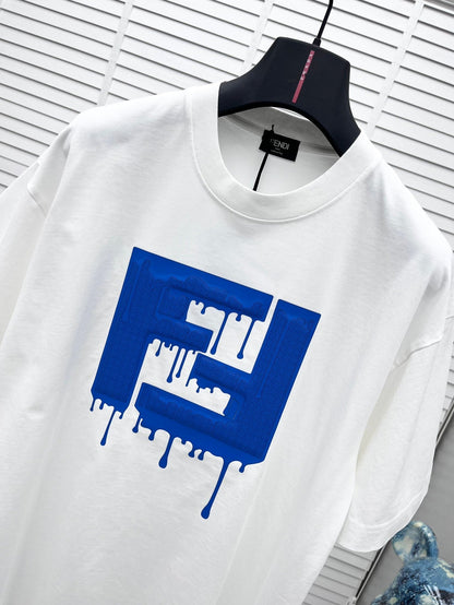 2025 new raised letter T-shirt