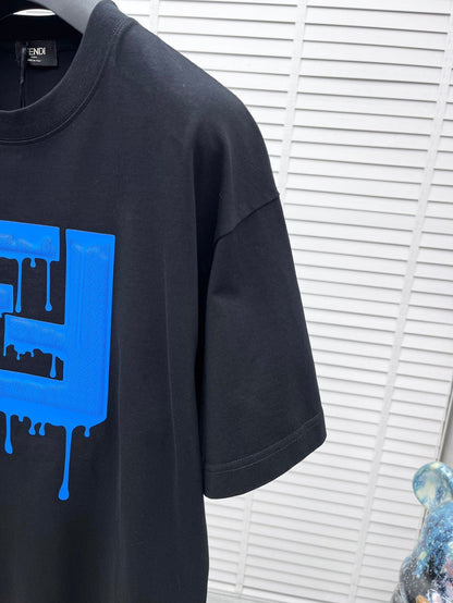 2025 new raised letter T-shirt