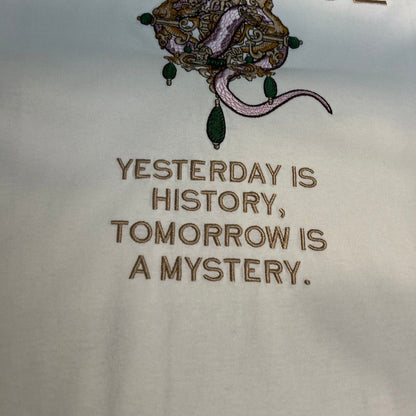 Colorful Lights Embroidery 1952 Short Sleeve at Back