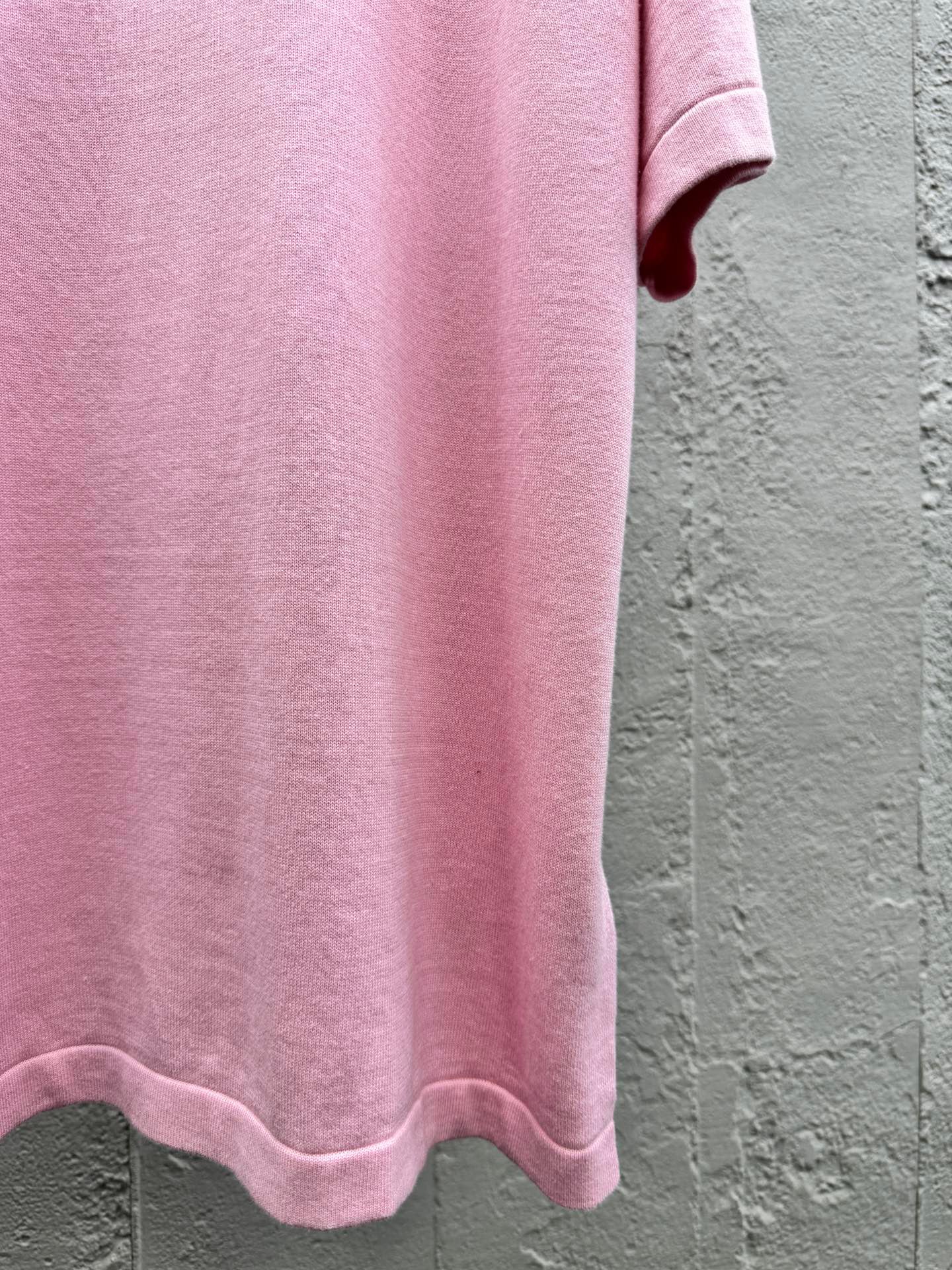 neon pin signature knitted t-shirt