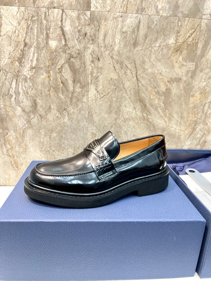 D Brogues Derby Leather Shoes