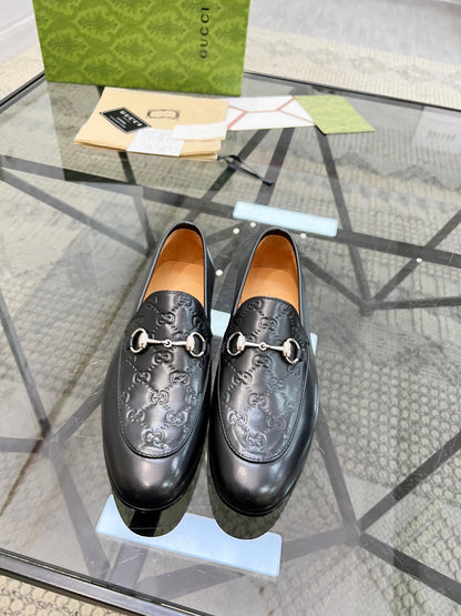 G casual leather shoes